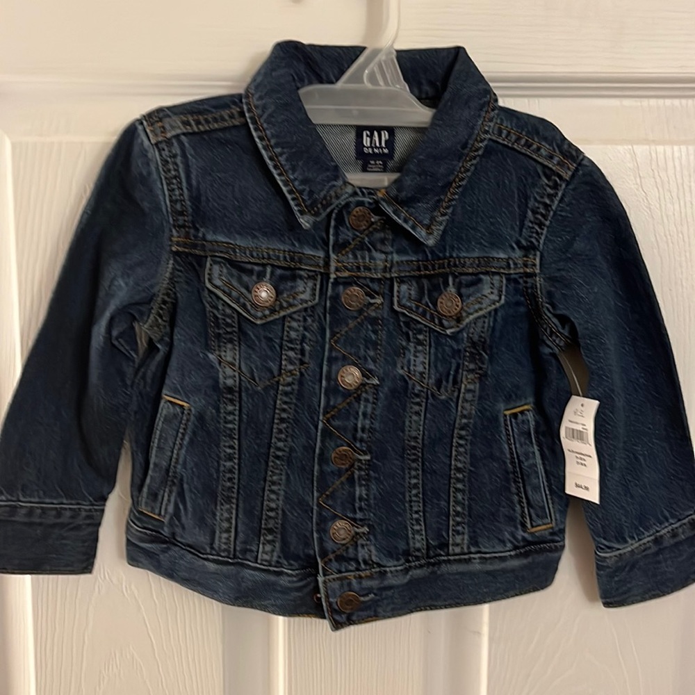 Gap boys denim jacket sz 18-24 months